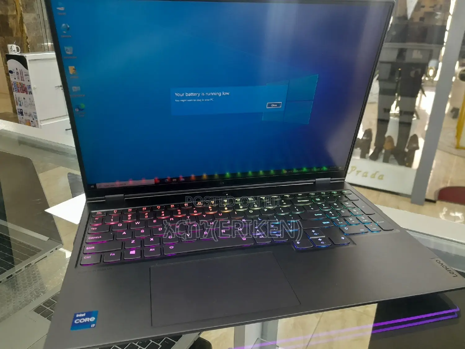 New Laptop Lenovo Legion 7 32GB AMD Ryzen 9 SSD 1T