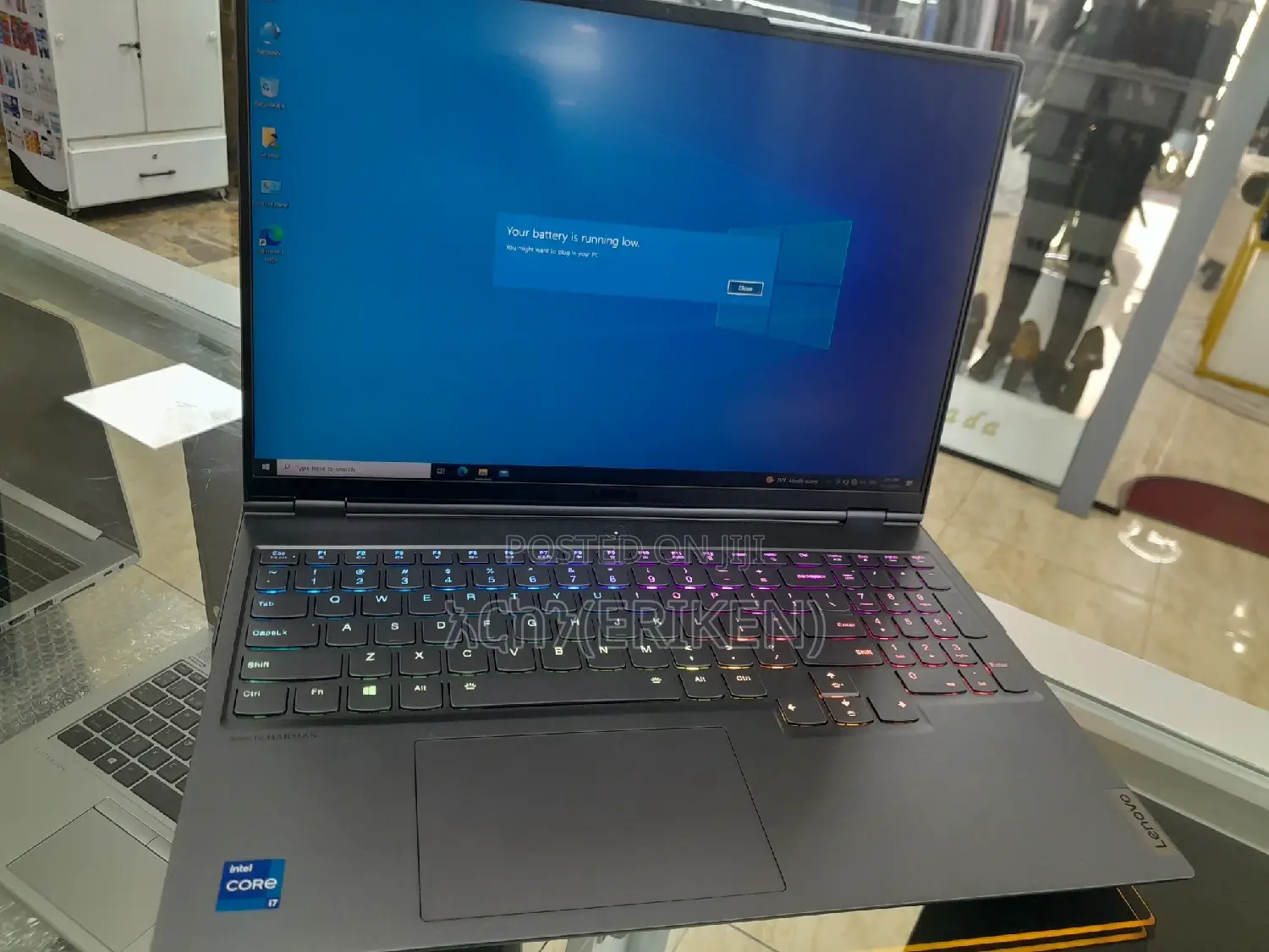 New Laptop Lenovo Legion 7 32GB AMD Ryzen 9 SSD 1T