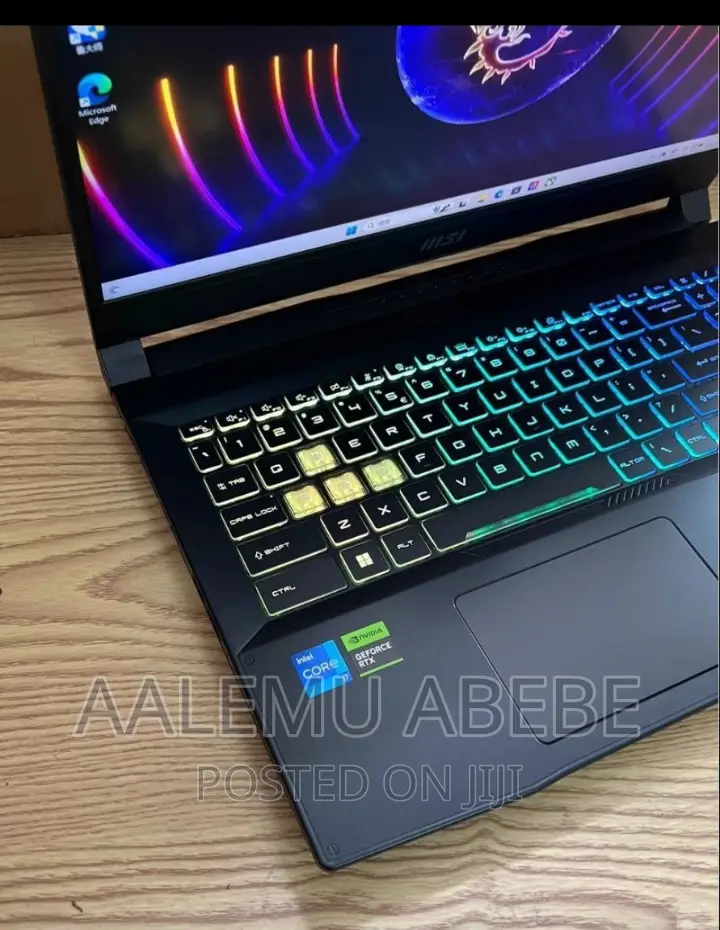 New Laptop MSI Katana GF66 16GB Intel Core I7 SSD 1T