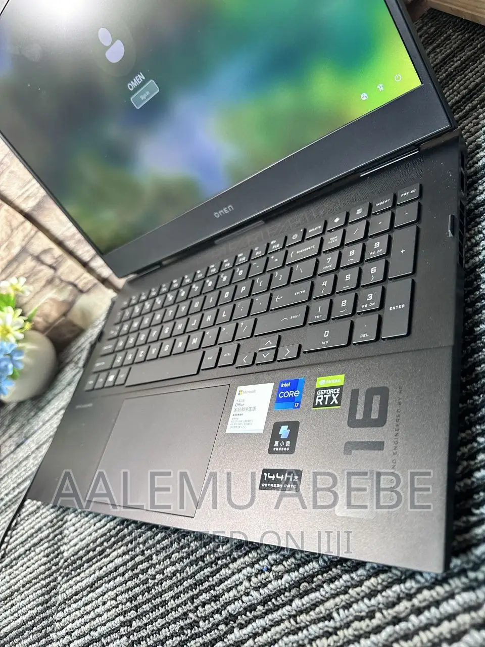 New Laptop HP Omen 15 16GB Intel Core I7 SSD 1T