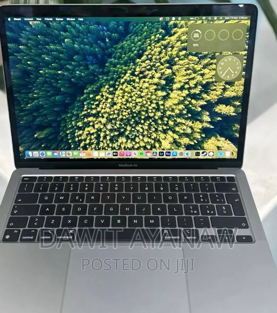 New Laptop Apple MacBook Air 2020 M1 8GB Apple M1 SSD 256GB