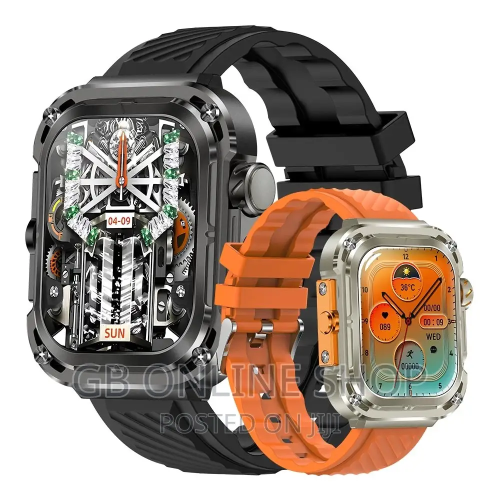 Z85 Max Waterproof Smart Watch With 3 Strap