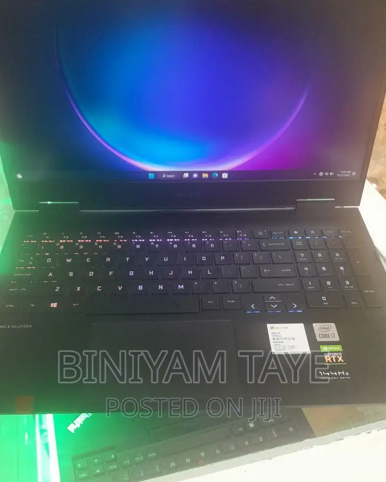New Laptop HP Omen 15 16GB Intel Core I7 SSD 1T