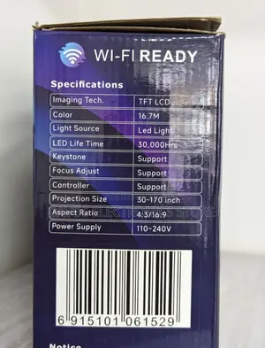 Borrego T6 HD Android Projector