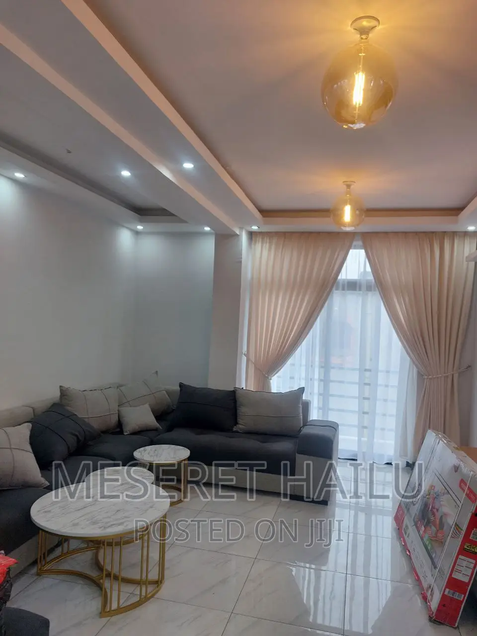 Furnished 1bdrm Apartment in Bole for rent