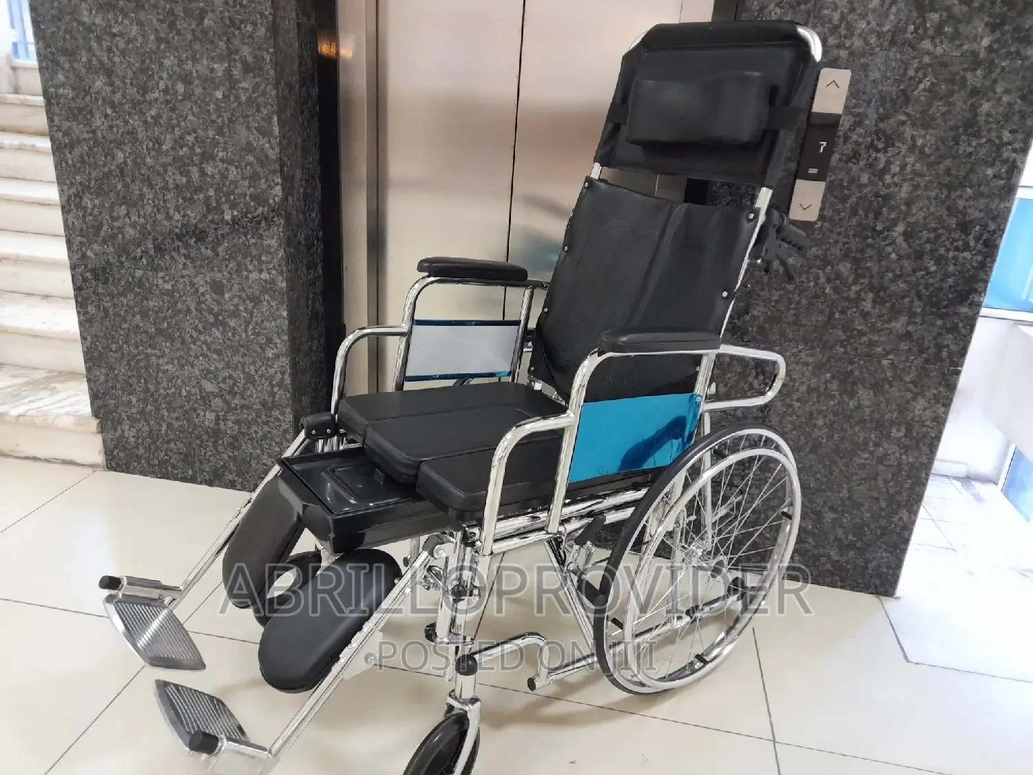 Toilet Commode Reclining Wheelchair~Wheelchair~Wheelchair