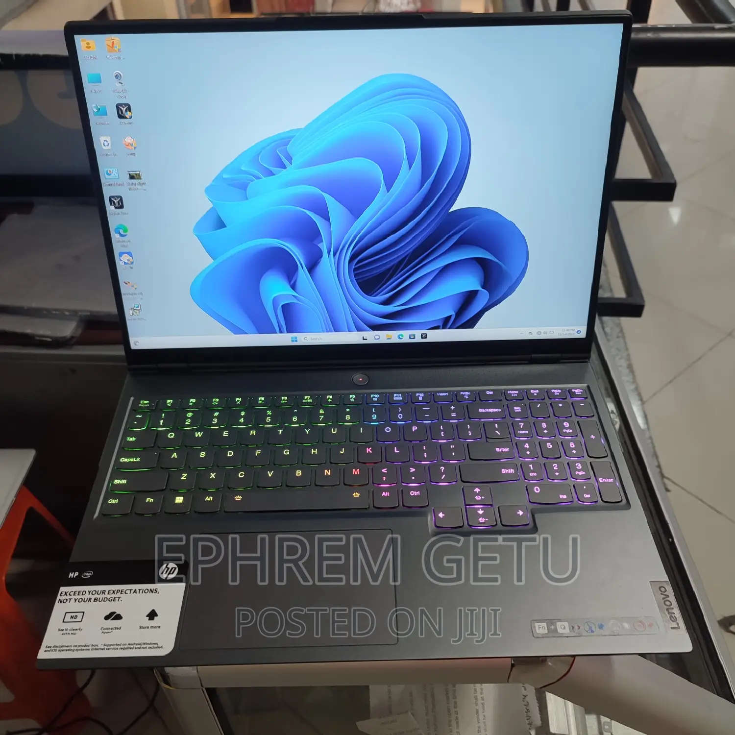 New Laptop Lenovo Legion 5 32GB AMD Ryzen 9 SSD 1T