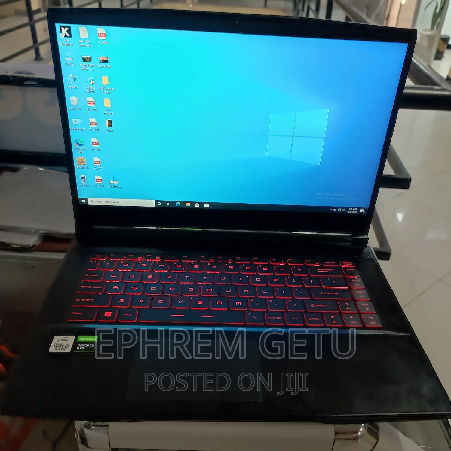 New Laptop MSI GF63 8GB Intel Core I5 SSD 512GB