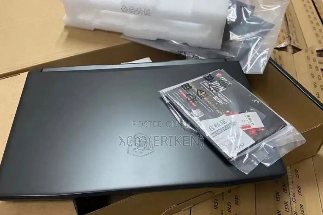 New Laptop MSI Pulse GL66 16GB Intel Core I7 SSD 1T