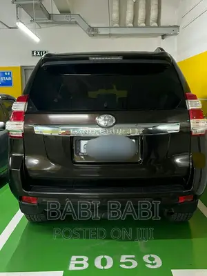 Toyota Land Cruiser Prado 2017 Matt Black