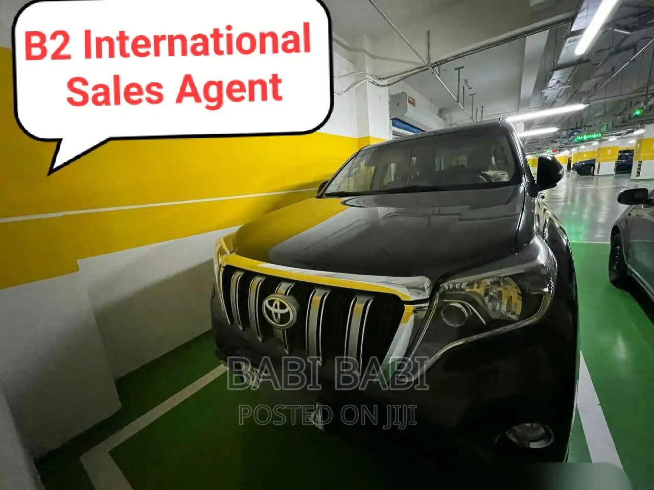 Toyota Land Cruiser Prado 2017 Matt Black