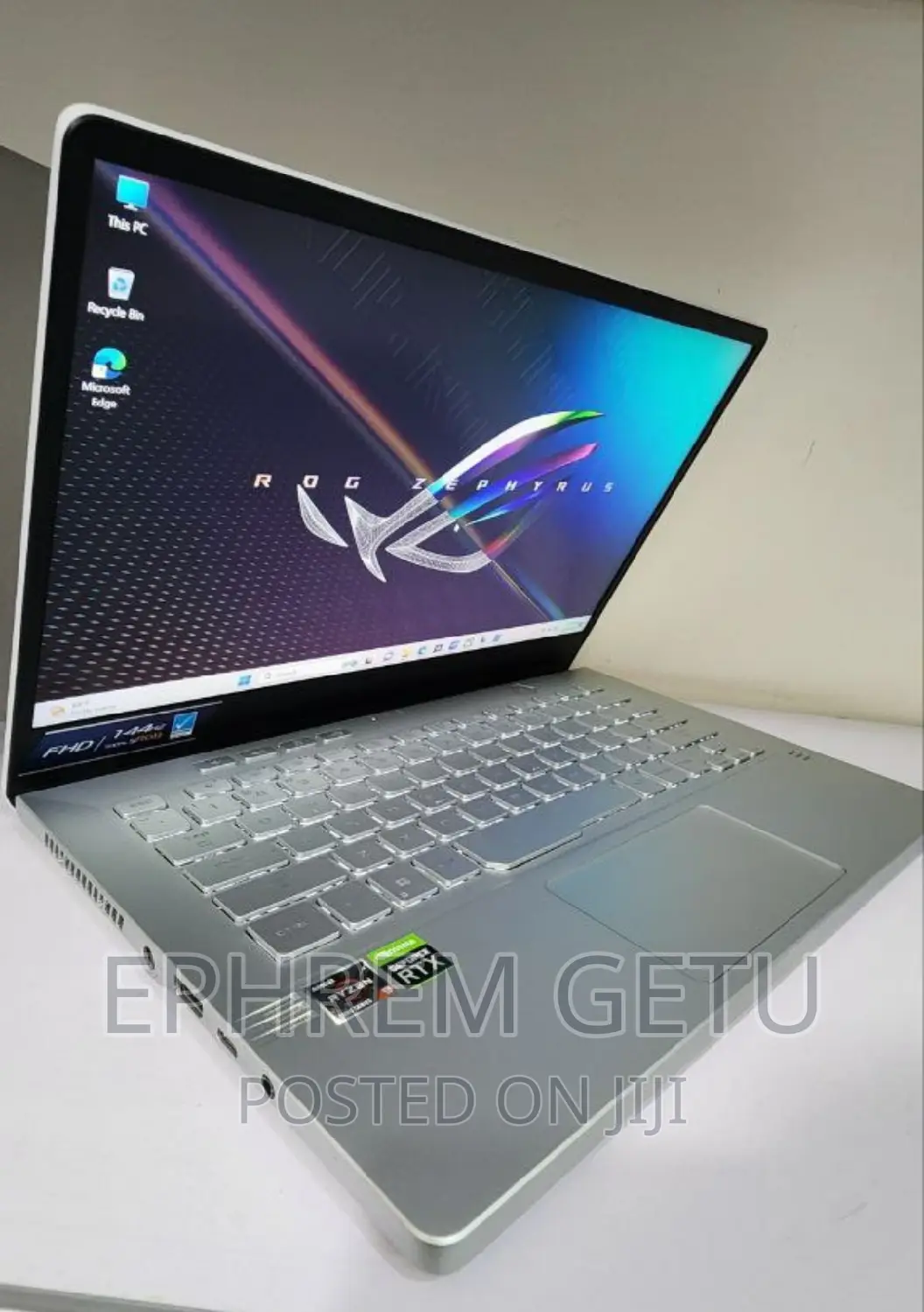 New Laptop Asus ROG Zephyrus G15 16GB AMD Ryzen 9 SSD 1T