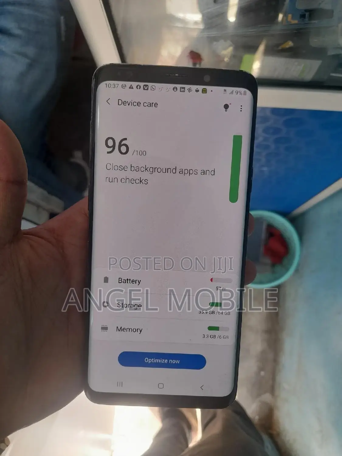 Samsung Galaxy S9 Plus 64 GB Black