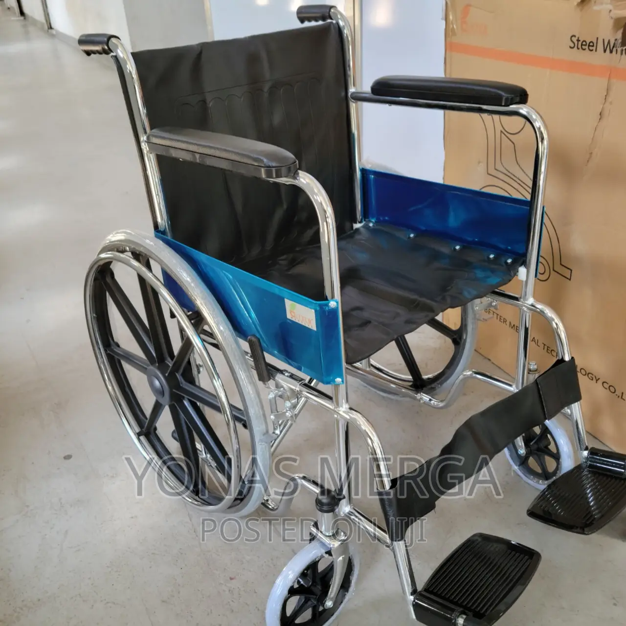 Ready Stock, Local Warranty] Foldable Lightweight Wheelchair