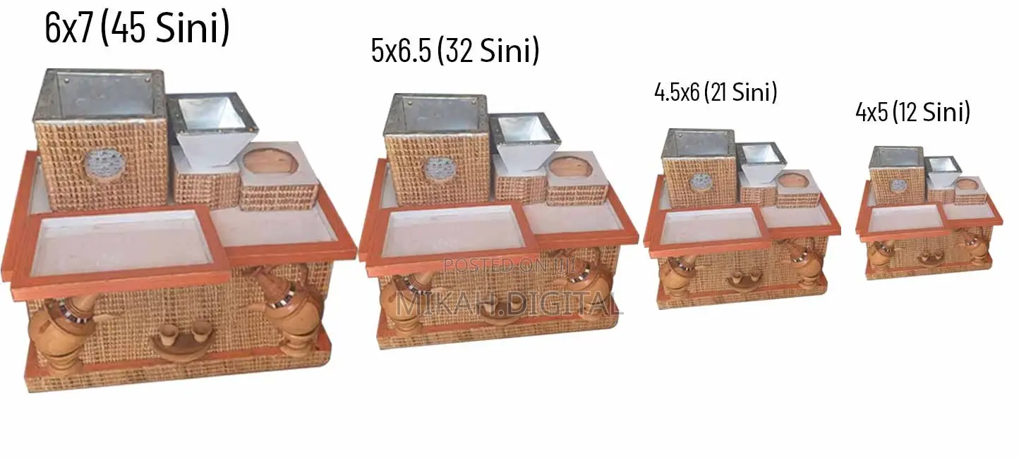 Hand Carved Eritrean Ethiopian Traditional REKEBOT ረከቦት