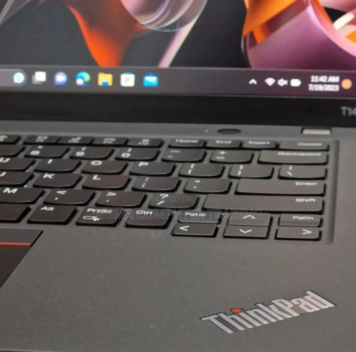 New Laptop Lenovo ThinkPad T14 16GB Intel Core I7 SSD 512GB