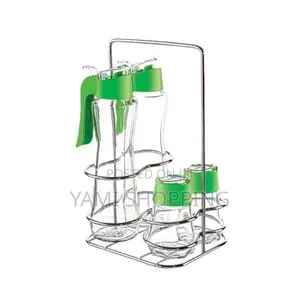 Photo - Sarina Metal Condiment Set