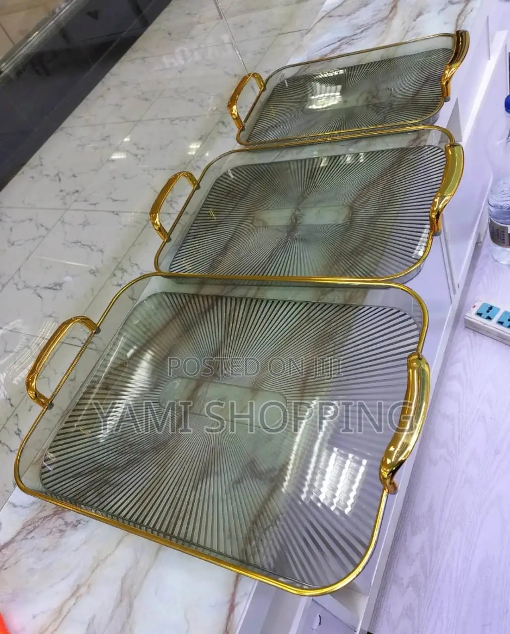 3 Set Acrylic Tray