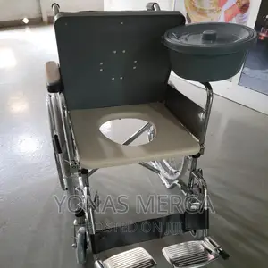 Wheelchair Portrait of Caucasion Elderman Sitt in Wheelchair