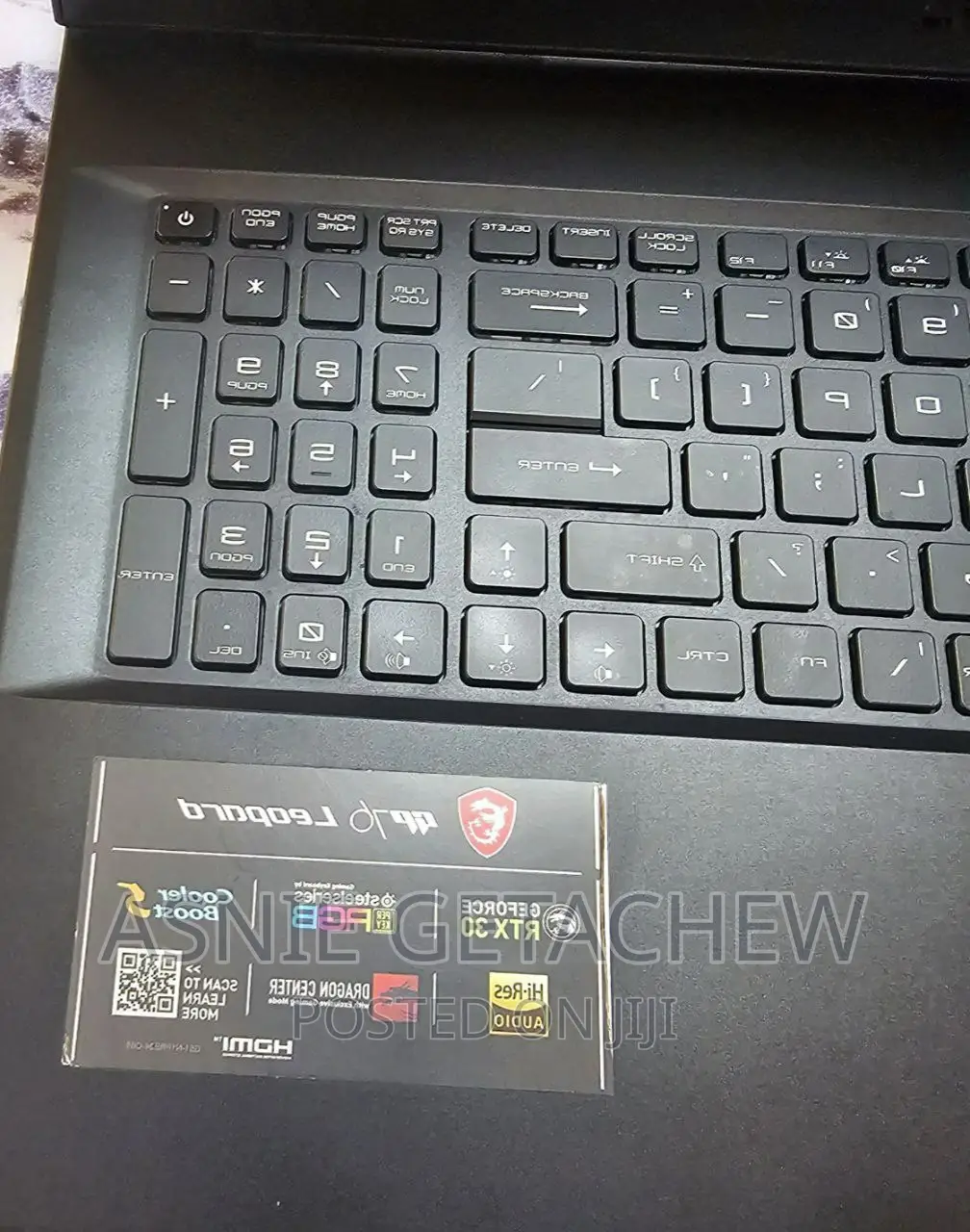 New Laptop MSI CR610 256GB Intel Core I7 SSD 1T