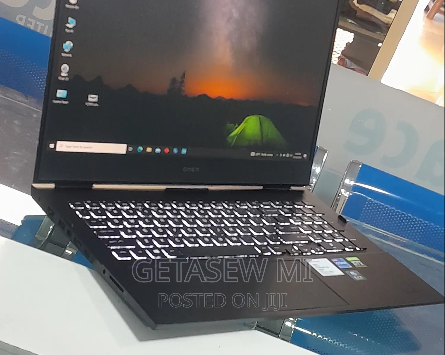 New Laptop HP Omen 15-Dh002nr 16GB Intel Core I7 SSD 512GB