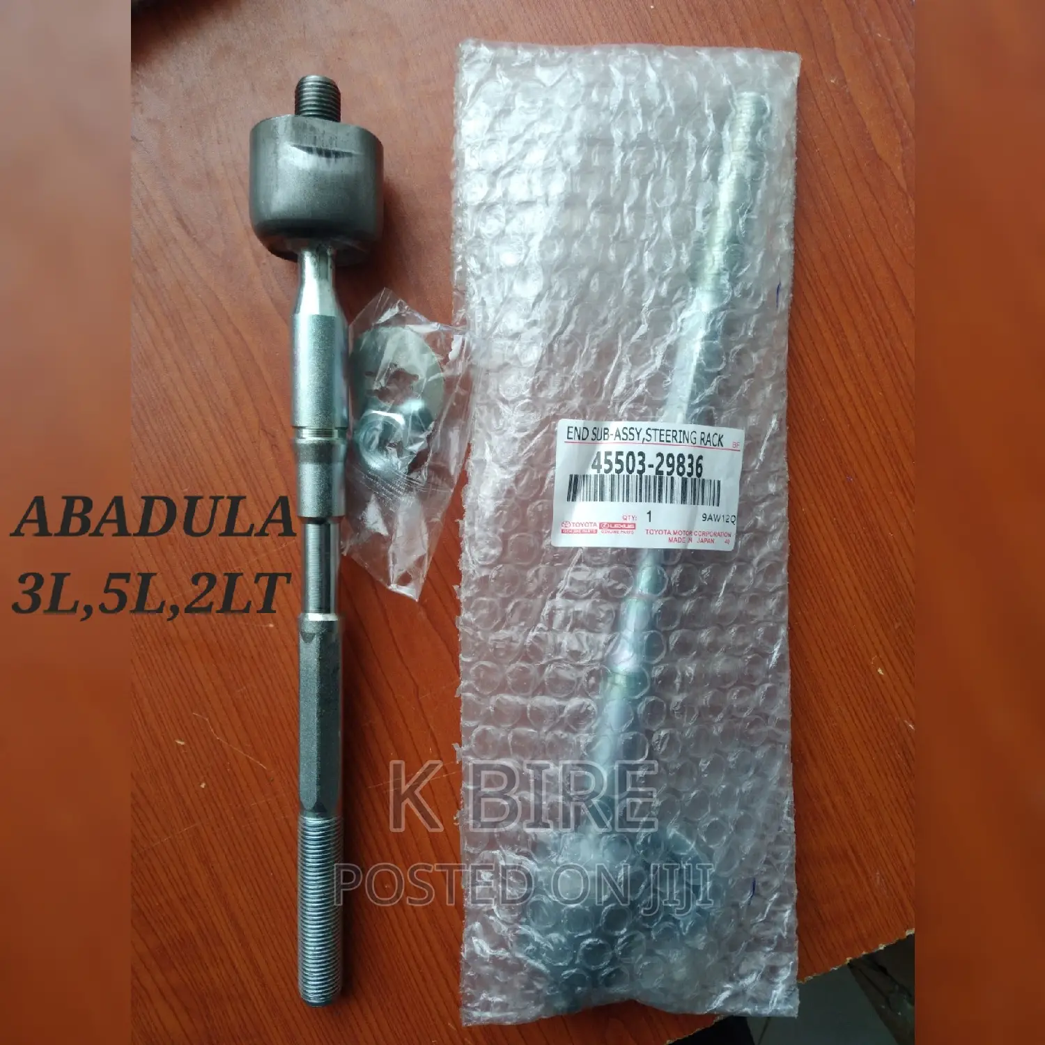 Part for Toyota Cars