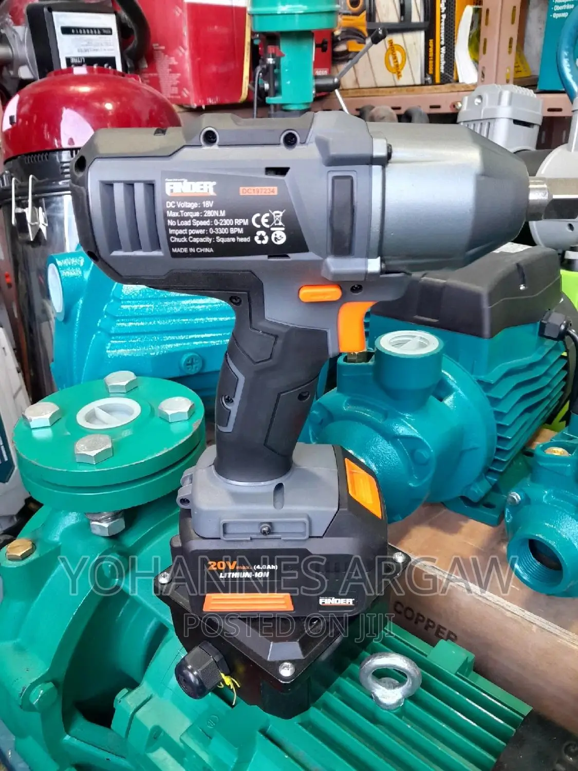 Tools Cordlse Wrench 20 Voltage