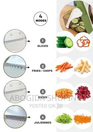 #Slicerየተለያዩ አትክልቶችን በሚያምር ቅርፆች የሚያወጣልን ቀላልና ምቹ ማንዋል ማሽን