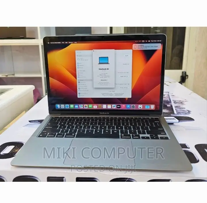 New Laptop Apple MacBook Air 2020 M1 8GB Intel SSD 256GB