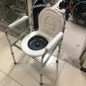 Photo - Commode Chair:Toilet Chair*Foldble Chair-Commode Chair:Chair