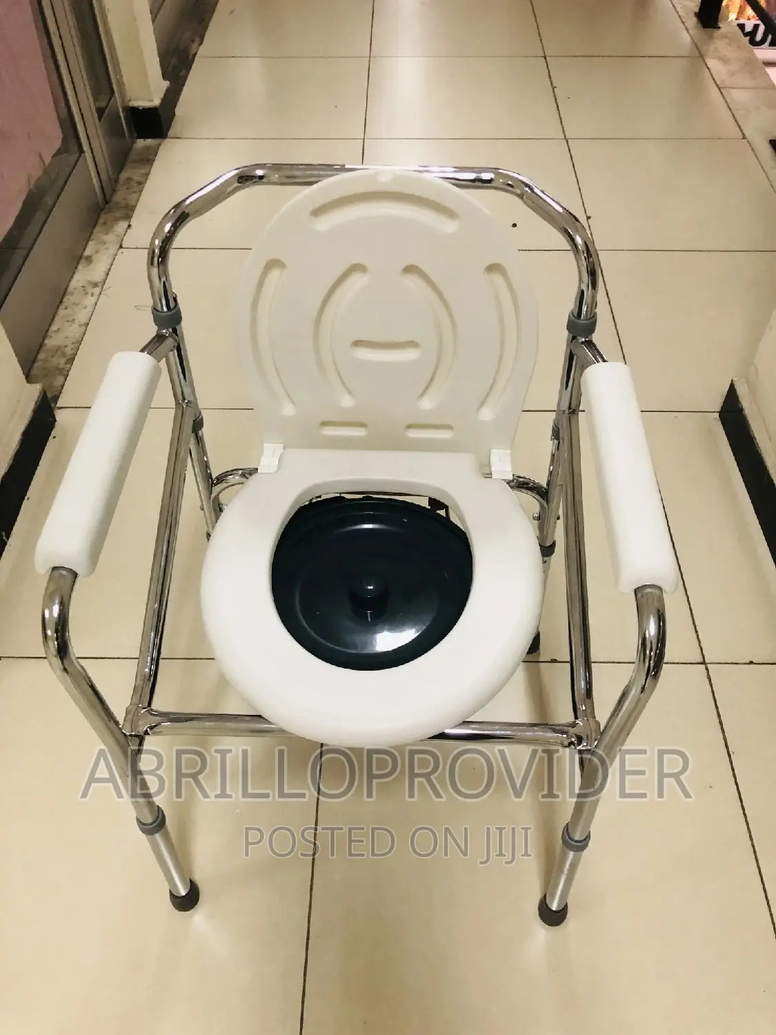 Toilet Chair*Commode Chair:Toilet Chair-Commode Chair--Chair