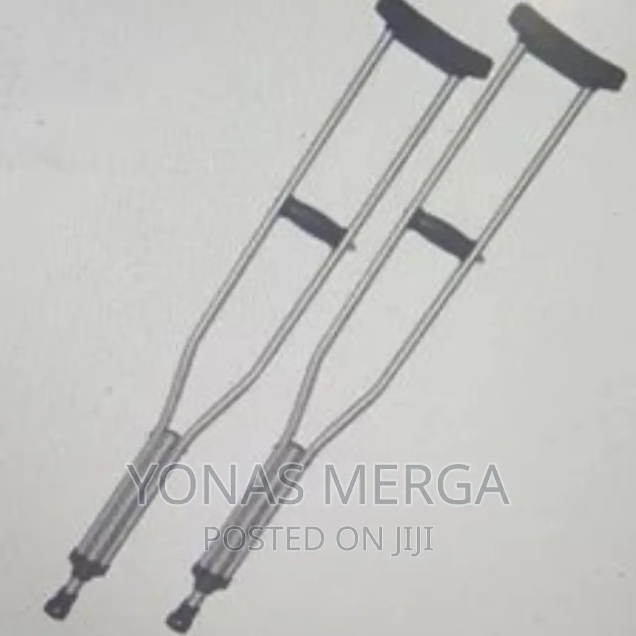Walking Crutches Adjustable Aid Rehabilitation - Large