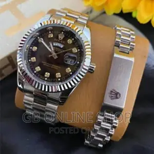 Rolex Brand New Luxury Men's Watch With Bracelet