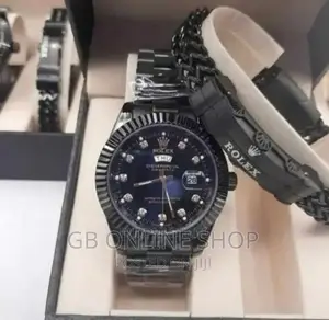 Rolex Brand New Luxury Men's Watch With Bracelet