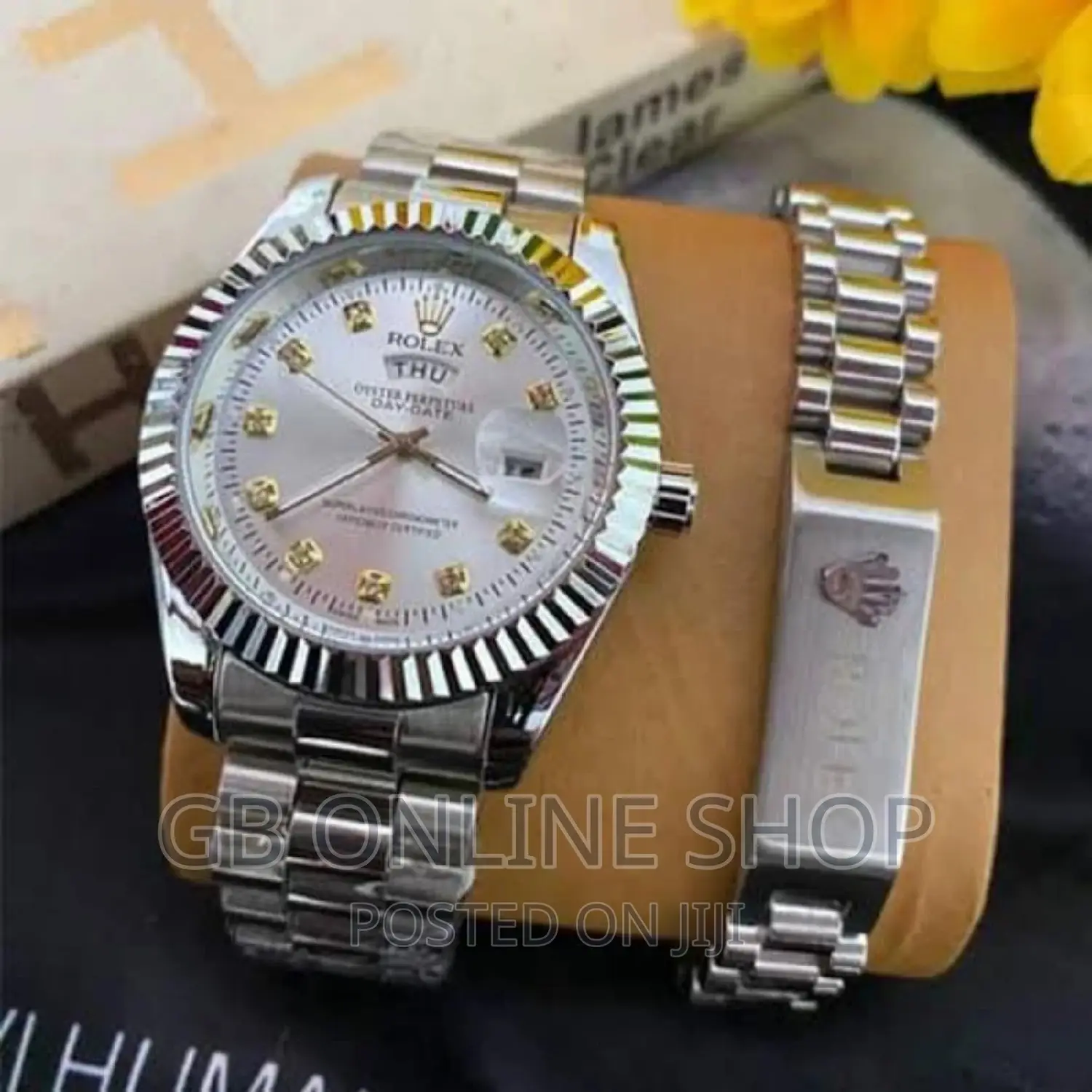 Rolex Brand New Luxury Men's Watch With Bracelet