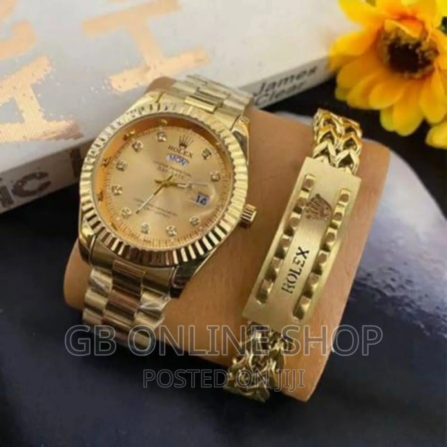 Rolex Brand New Luxury Men's Watch With Bracelet