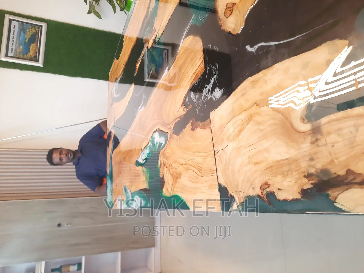 Epoxy Resin Table 215*110*5 Cm