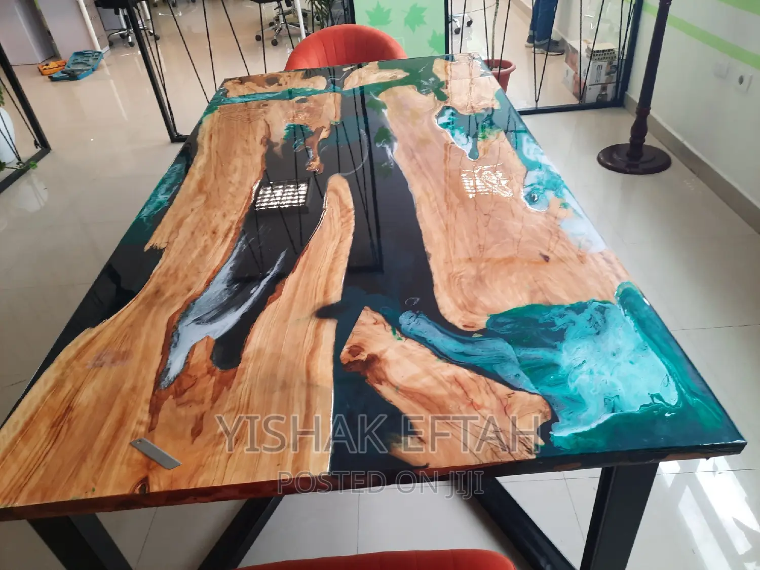 Epoxy Resin Table 215*110*5 Cm