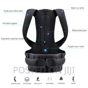 Sitting Back Posture Support Back Brace Belt Posture Correct