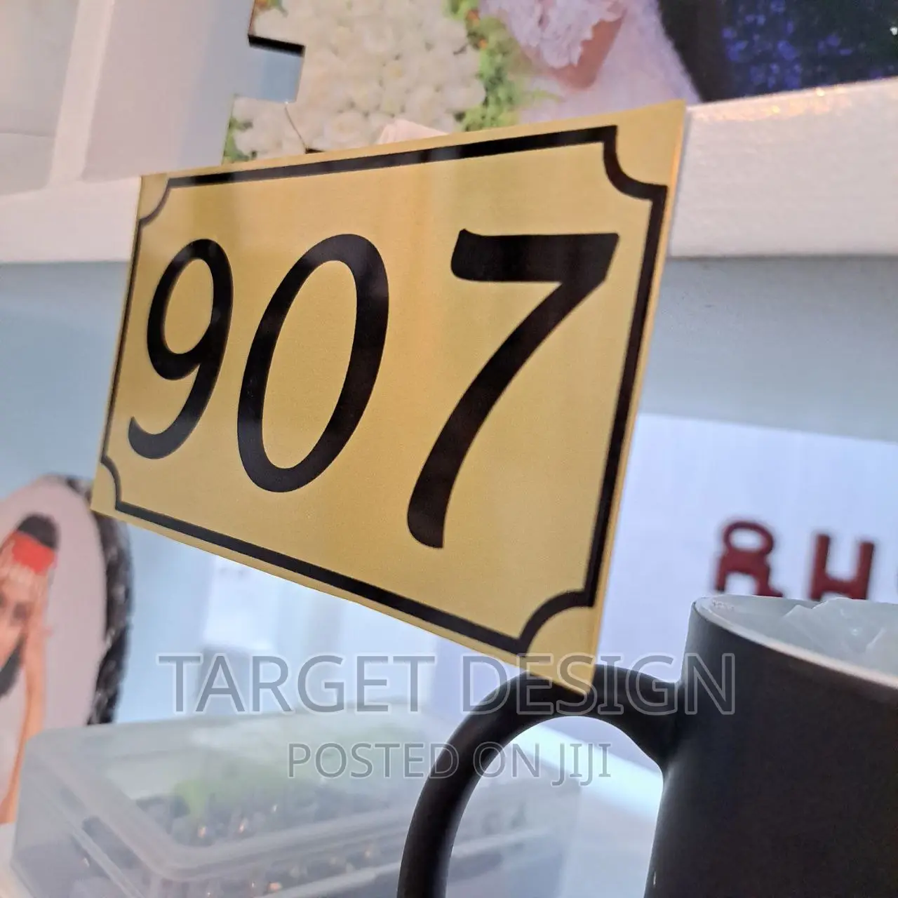 Room Number and Signage