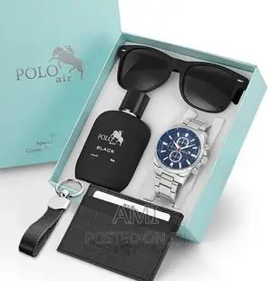 Photo - Polo Air Gift Package For Men's, 5 Items Within The BOX!