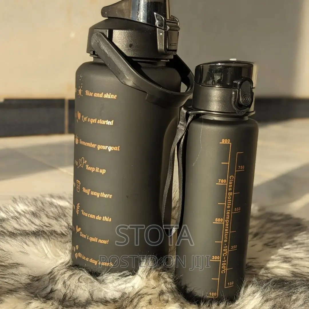 3 In 1 Motivational Water Bottles 3pcs In 1