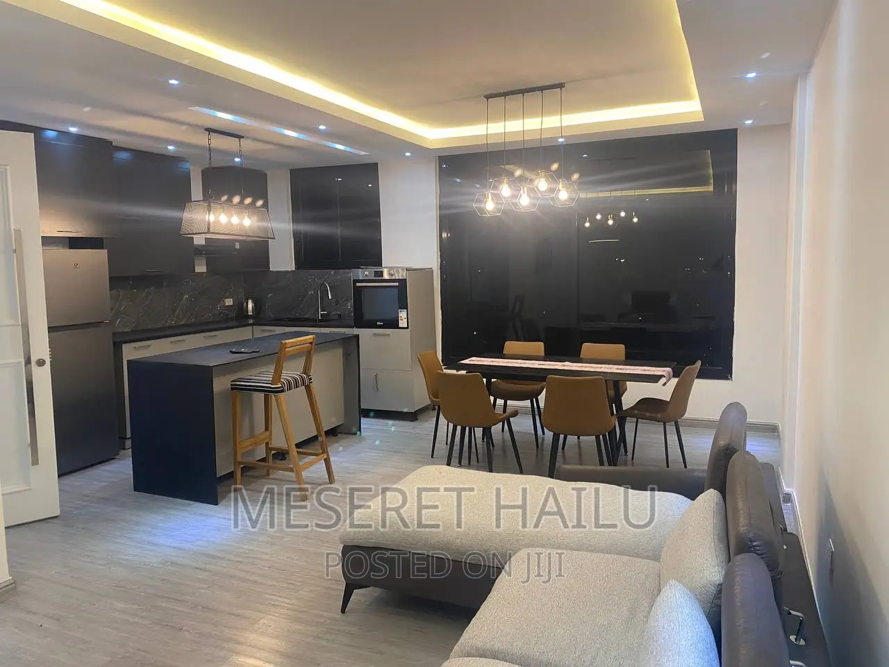 Furnished 2bdrm Apartment in Geurg, Bole for rent