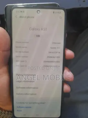 Photo - Samsung Galaxy A51 128 GB Blue