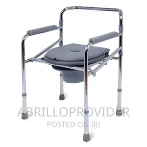 Photo - Portable Toilet Chair/Chair,Adjustable/Foldable Toilet Seat