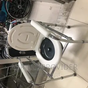 Photo - Commode Chair for Toilet Adult:Commode Chair-Toilet Chair