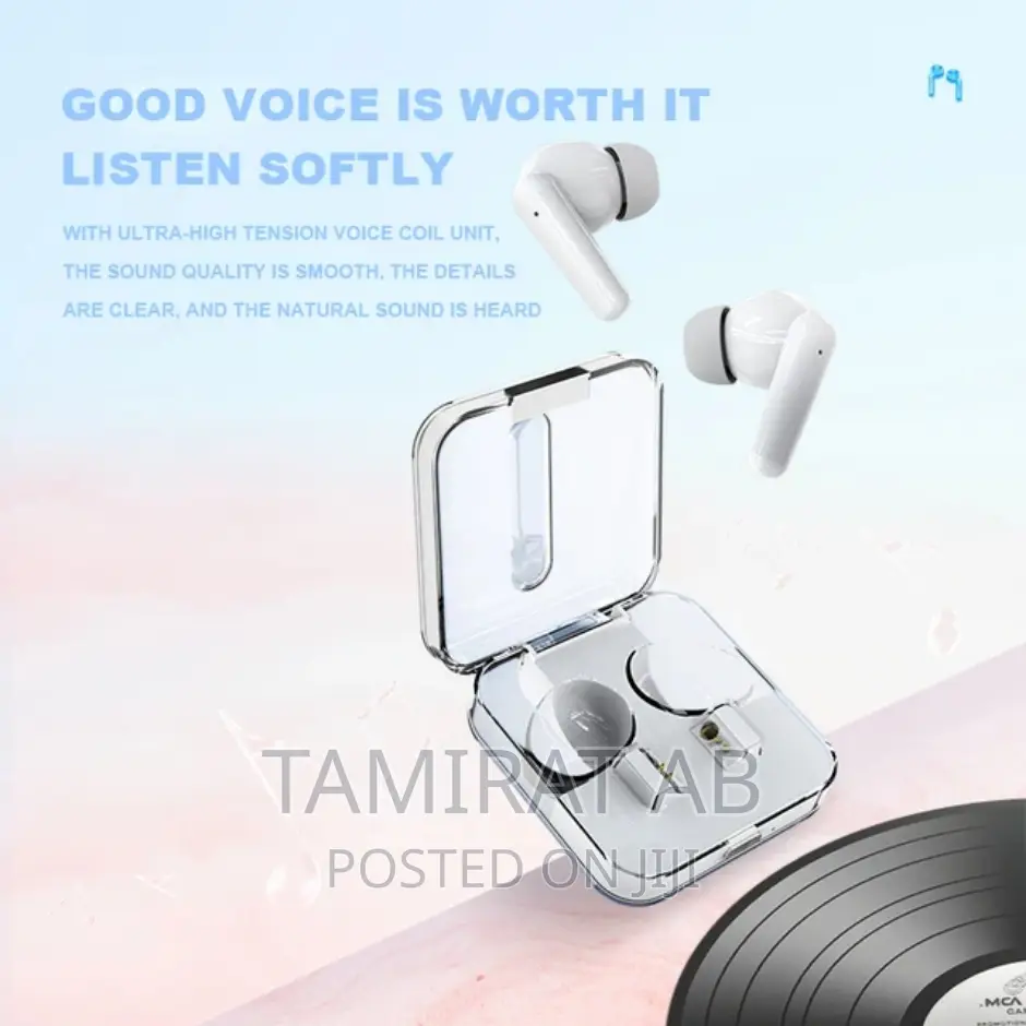 New Full Transparent Multi-Color TWS Bluetooth Earphone