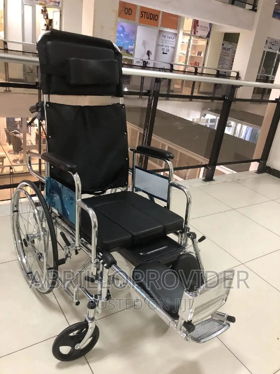 Reclining Commode Wheelchair~Wheelchair~Wheelchair~Wheelchar