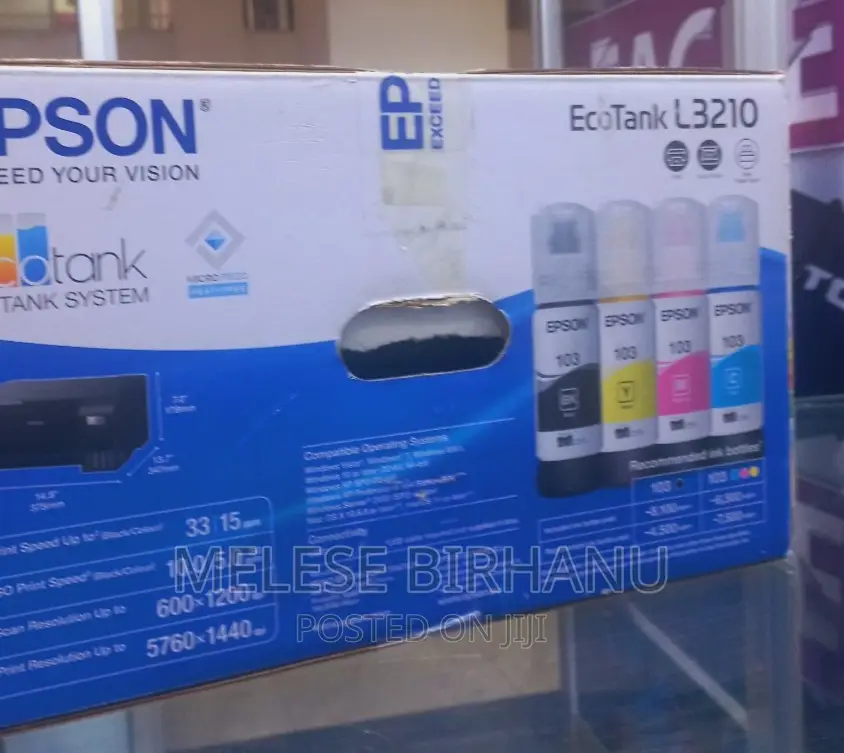 Epson Eco Tank L3210 Printer