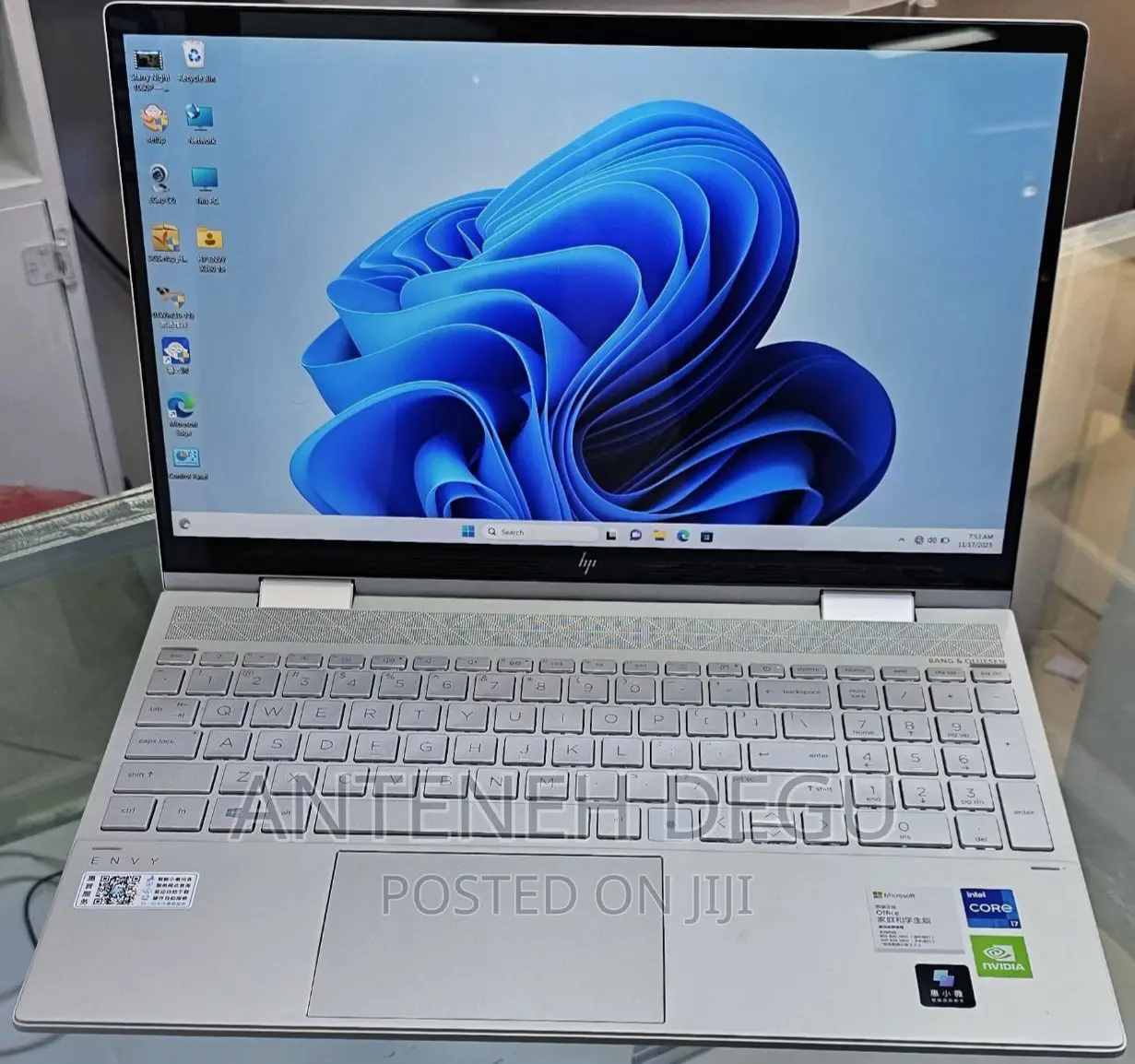 New Laptop HP Envy X360 16GB Intel Core I7 SSD 512GB